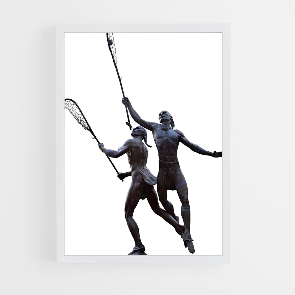 Poster Lacrosse Spirit (vue 3)